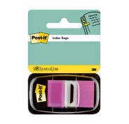 Post-it Index Dispensador con 50 Marcadores Reposicionables 25.4 x 43.2mm - Adherencia Firme - Para Marcar, Señalar o Destacar Informacion - 7000144933 - Color Lila