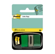 Post-it Index Dispensador con 50 Marcadores Reposicionables 25.4 x 43.2mm - Adherencia Firme - Para Marcar, Señalar o Destacar Informacion - Color Verde