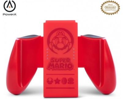 PowerA Comfort Grip Joy-Con para Nintendo Switch - Super Mario Red