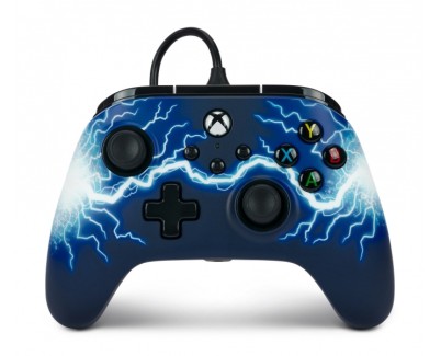 PowerA Mando con Cable Advantage para Xbox Series X|S -  Arc Lightning