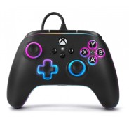 PowerA Mando con Cable Advantage para Xbox Series X|S Lumectra - Color Negro