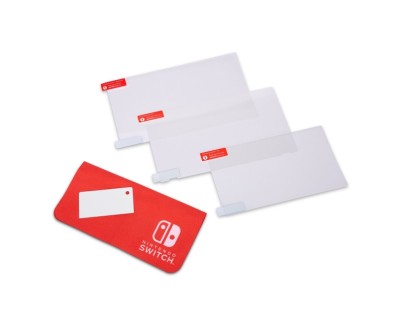 PowerA Pack de Protectores de Pantalla Antireflejos para Nintendo Switch