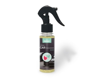 Prady Ambientador Coche Bebe - Frasco de 100 ml - Spray Pulverizador
