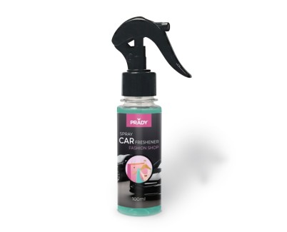 Prady Ambientador Coche Fashion Shop - Frasco de 100 ml - Spray Pulverizador