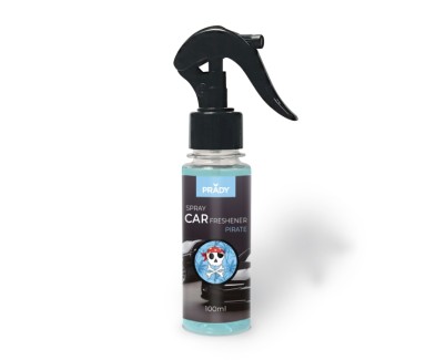 Prady Ambientador Coche Pirate - Frasco de 100 ml - Spray Pulverizador