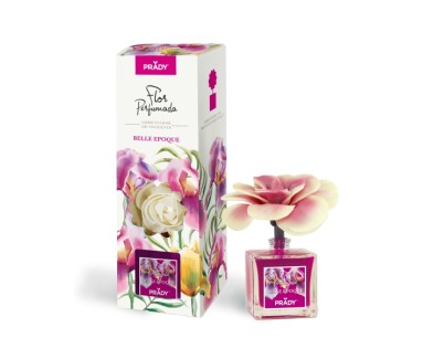 Prady Ambientador Flor Perfumada Belle Epoque - Frasco de Cristal 90ml