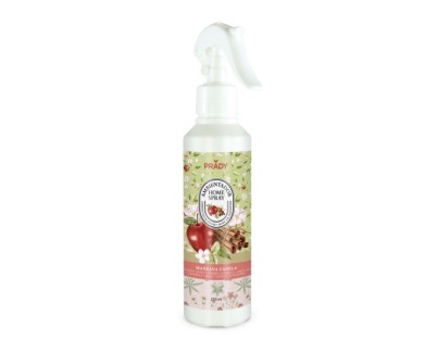 Prady Ambientador Home Spray Manzana Canela - Frasco de 220 ml - Spray Pulverizador