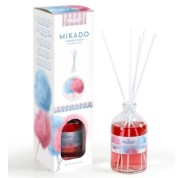 Prady Ambientador Mikado Algodon de Azucar - Frasco de Cristal 100ml y Varitas Difusoras