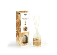 Prady Ambientador Mikado Cafe Frappe - Frasco de Cristal 100 ml y Varitas Difusoras