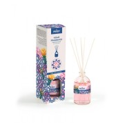 Prady Ambientador Mikado Kelaat Rose - Frasco de Cristal 100 ml y Varitas Difusoras