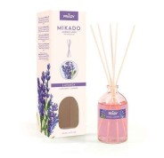 Prady Ambientador Mikado Lavanda - Frasco de Cristal 100ml y Varitas Difusoras
