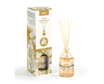 Prady Ambientador Mikado Malak - Frasco de Cristal 100 ml y Varitas Difusoras