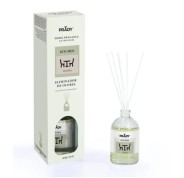 Prady Ambientador Mikado Neutralizador de Olores Para Cocina - Frasco de Cristal 100 ml y Varitas Difusoras