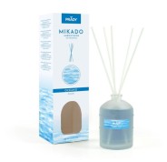 Prady Ambientador Mikado Oceano - Frasco de Cristal 100 ml y Varitas Difusoras