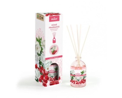 Prady Ambientador Mikado Yani Sweet - Frasco de Cristal 100 ml y Varitas Difusoras