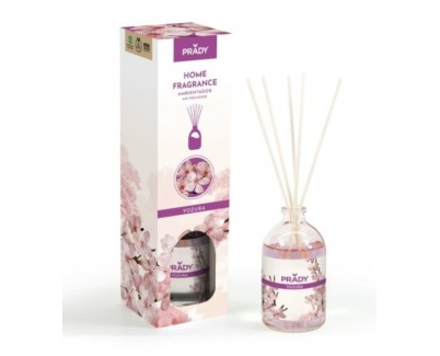 Prady Ambientador Mikado Yozura - Frasco de Cristal 100 ml y Varitas Difusoras