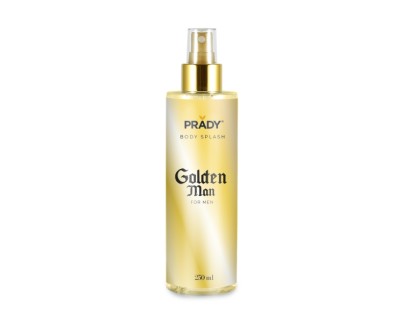 Prady Body Splash Golden Man - Frasco de 250 ml - Spray Pulverizador