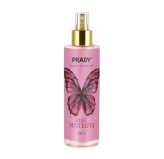 Prady Body Splash Pink Butterfly - Frasco de 250 ml - Spray Pulverizador