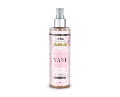 Prady Brilli Brilli Body & Hair Mist Yani - Frasco de 250 ml - Spray Pulverizador