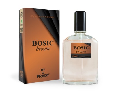 Prady Colonia de Hombre Bosic Brown - Frasco de 90 ml - Spray Pulverizador