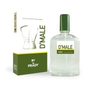 Prady Colonia de Hombre D´Male - Frasco de 90 ml - Spray Pulverizador