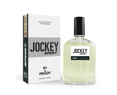 Prady Colonia de Hombre Jockey Sport Black - Frasco de 90 ml - Spray Pulverizador