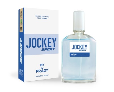 Prady Colonia de Hombre Jockey Sport Blue - Frasco de 90 ml - Spray Pulverizador