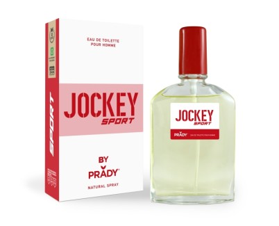 Prady Colonia de Hombre Jockey Sport Red - Frasco de 90 ml - Spray Pulverizador