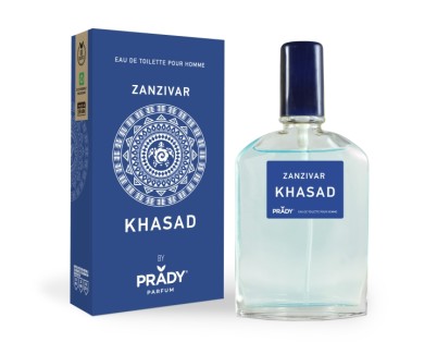 Prady Colonia de Hombre Khasad Zanzibar - Frasco de 90 ml - Spray Pulverizador