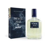 Prady Colonia de Hombre Muscle Man - Frasco de 90 ml - Spray Pulverizador