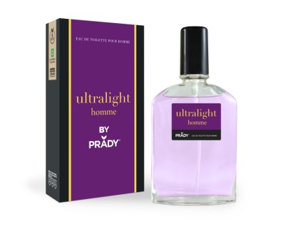 Prady Colonia de Hombre Ultralight Homme - Frasco de 90 ml - Spray Pulverizador