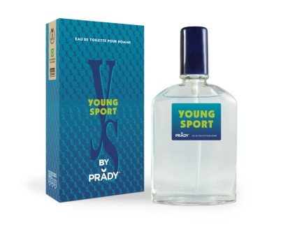 Prady Colonia de Hombre Young Sport - Frasco de 90 ml - Spray Pulverizador