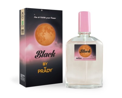 Prady Colonia de Mujer Black - Frasco de 90 ml - Spray Pulverizador