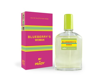 Prady Colonia de Mujer Blueberry&acute;s Woman - Frasco de 90 ml - Spray Pulverizador
