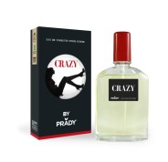 Prady Colonia de Mujer Crazy - Frasco de 90 ml - Spray Pulverizador