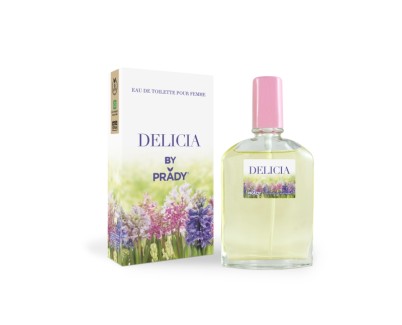 Prady Colonia de Mujer Delicia - Frasco de 90 ml - Spray Pulverizador