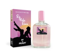 Prady Colonia de Mujer La Vida Loca - Frasco de 90 ml - Spray Pulverizador