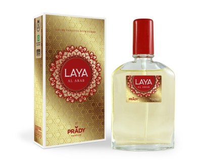 Prady Colonia de Mujer Laya Al Arab - Frasco de 90 ml - Spray Pulverizador