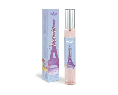 Prady Colonia de Mujer Paris - Frasco de 33 ml - Spray Pulverizador