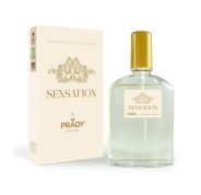 Prady Colonia de Mujer Sensation - Frasco de 90 ml - Spray Pulverizador
