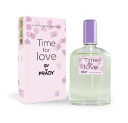 Prady Colonia de Mujer Time For Love - Frasco de 90 ml - Spray Pulverizador