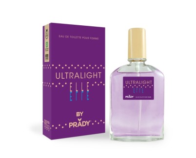 Prady Colonia de Mujer Ultralight Elle - Frasco de 90 ml - Spray Pulverizador