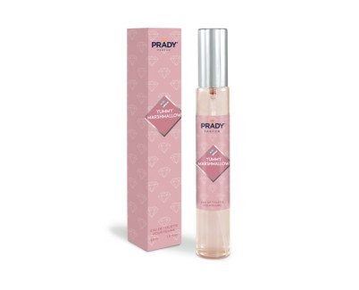 Prady Colonia de Mujer Yummy Marshmallow - Frasco de 33 ml - Spray Pulverizador