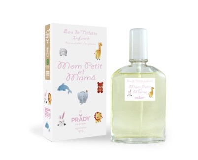 Prady Colonia Infantil Mom Petit et Mama - Frasco de 90 ml - Spray Pulverizador