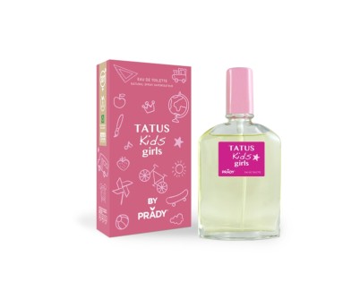 Prady Colonia Infantil Tatus Kids Girls - Frasco de 90 ml - Spray Pulverizador