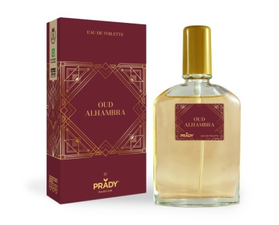 Prady Colonia Unisex Oud Alhambra - Frasco de 90 ml - Spray Pulverizador