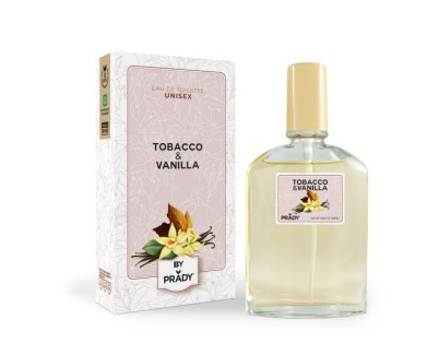 Prady Colonia Unisex Tobacco & Vanilla - Frasco de 90 ml - Spray Pulverizador