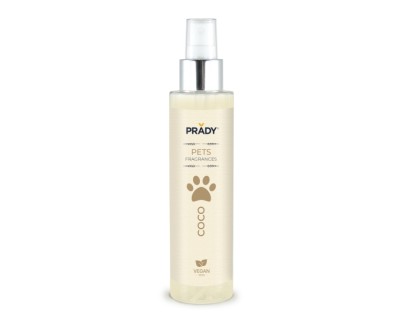 Prady Perfume Para Mascota Coco - Frasco de 150 ml - Spray Pulverizador