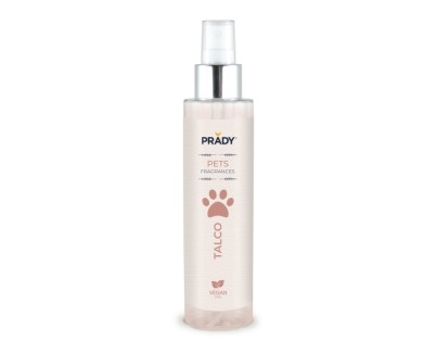 Prady Perfume Para Mascota Talco - Frasco de 150 ml - Spray Pulverizador