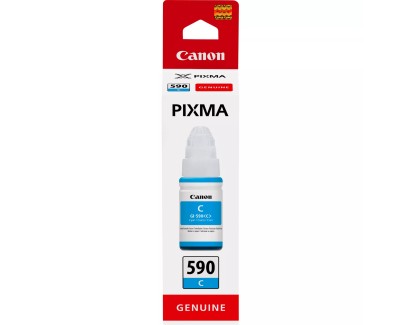 Original Canon GI590 Cyan Botella de Tinta GI-590C / 1604C001